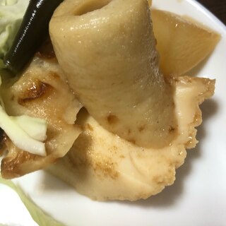 ちくわと厚揚げの和風煮物